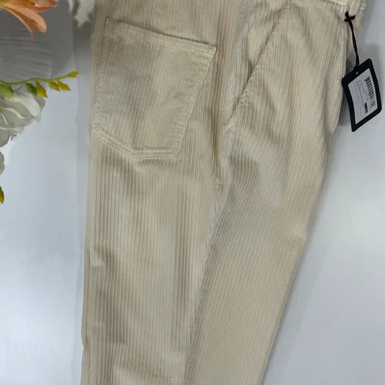 [BUNJANG] Kiton Napoli Corduroy Pants Ivory / 키톤 나폴리 새상품 코듀로이 아이보리 팬츠 50
