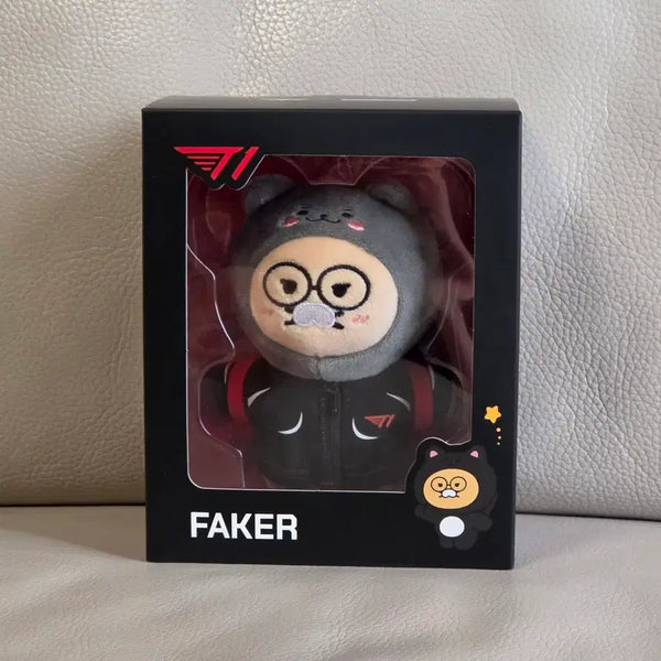 [BUNJANG] Kakao Friends T1 Faker Doll Keyring with Photocard / T1 춘식 페이커 인형 키링 포토카드 포함 카카오프렌즈
