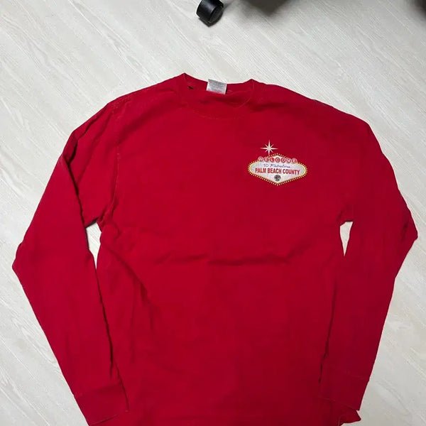 [BUNJANG] Port & Company Palm Beach Long Sleeve T-Shirt / 포트앤컴퍼니 팜비치 롱슬리브 긴팔 티셔츠