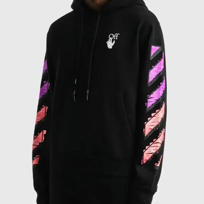 [BUNJANG] Off-White Arrow Hoodie Black / 오프화이트 애로우 후드티 블랙