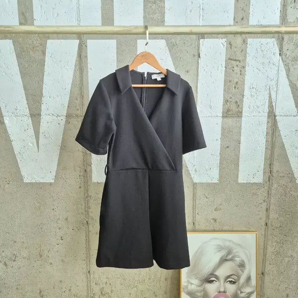 [BUNJANG] COS Black Jersey Jumpsuit Shorts S / 행사)COS 세련되고 편한 반바지 점퍼수트