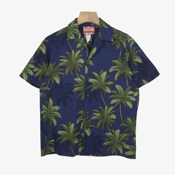 [BUNJANG] RJC Cotton Hawaiian Shirt / [100] RJC 알제이씨 코튼 하와이안 셔츠
