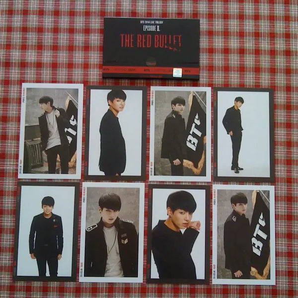 [BUNJANG] BTS Jungkook Red Bullet Photocard Set / 방탄 bts  레드불렛 포토세트 정국 포카