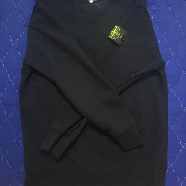 [BUNJANG] Stone Island Sweatshirt Black / 스톤아일렌드 맨투맨
