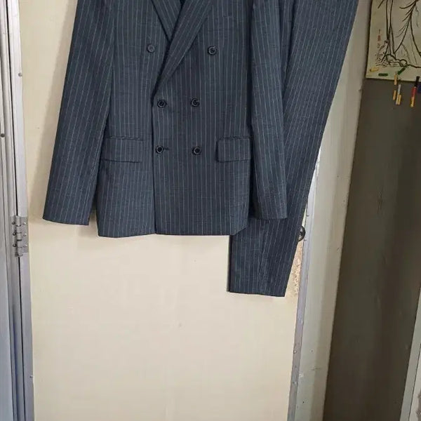 [BUNJANG] Ziozia Men's Summer Suit Pants - Size 100 (35 Waist, 100cm Length) / 지오남성여름정장.새옷.100싸이즈바지35싸이즈기장100센치