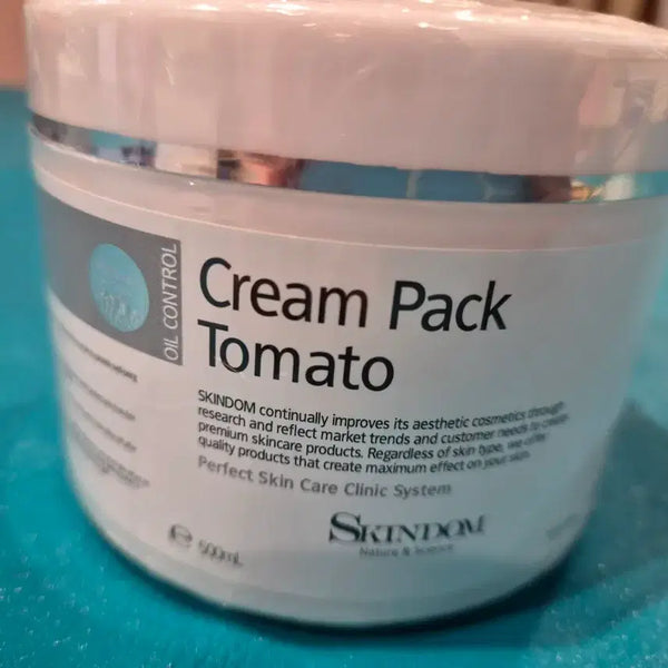 [BUNJANG] Large Capacity Tomato Cream Pack 500ml / 피부관리실용 대용량 토마토(진정) 크림팩 500ml