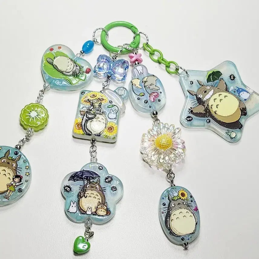 [BUNJANG] Handmade Totoro Keychain / 토토로 핸드메이드 키링