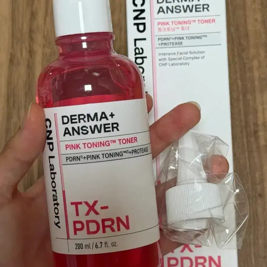 [BUNJANG] CNP Derma Answer Pink Toning TX Toner / 차앤박 CNP 더마앤서 핑크 토닝 TX 토너 새상품