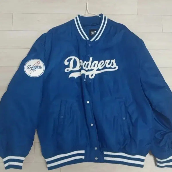 [BUNJANG] New Era LA Dodgers Baseball Jacket / 뉴에라 LA다저스 야구 점퍼
