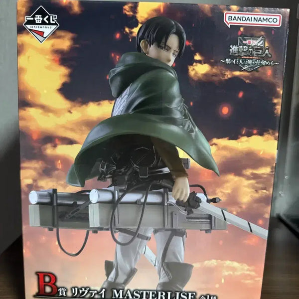 [BUNJANG] Shingeki no Kyojin (Attack on Titan) Ichiban Kuji Figure: Levi (B Prize) / 미개봉 진격의거인 제일복권 B상 리바이 팝니다