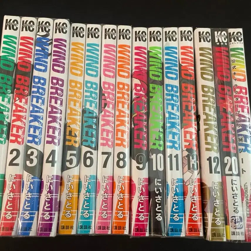 [BUNJANG] Wind Breaker Japanese Original Manga Vol. 1-13, 20, Character Book / 만화책 일본 원서 윈브레 1-13, 20, 캐릭터북