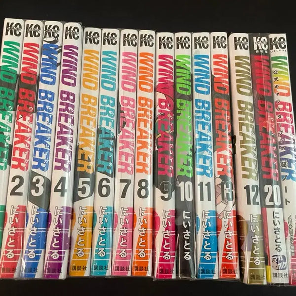 [BUNJANG] Wind Breaker Japanese Original Manga Vol. 1-13, 20, Character Book / 만화책 일본 원서 윈브레 1-13, 20, 캐릭터북
