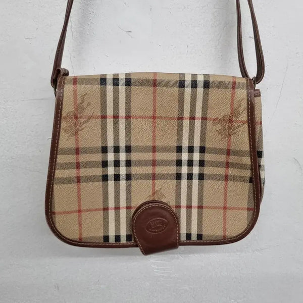 [BUNJANG] Burberry Leather Crossbody Bag / [free size] 버버리 가죽 크로스백