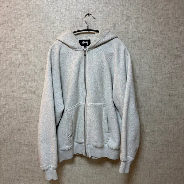 [BUNJANG] Stussy Relaxed Fit Zip-Up Hoodie / 스투시 릴렉스드 후드 집업