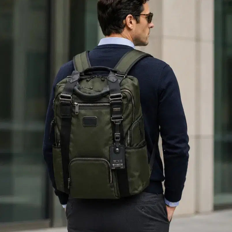 [BUNJANG] Tumi Alpha Bravo Lejeune Backpack Tote Bag / 성공적인 비지니스 투미 알파 브라보 르준 백팩 겸 토트백( 상태굿)