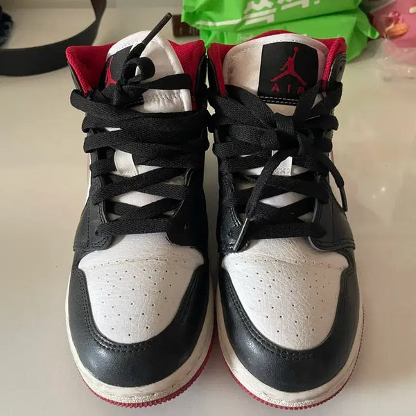 [BUNJANG] Nike Air Jordan 1 Mid Gym Red / 230) 나이키 에어조던1 미드 짐레드