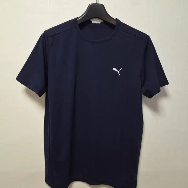 [BUNJANG] Puma Short Sleeve T-Shirt Navy Men's Size 105 / 새상품)푸마 반팔티 네이비 남성 105