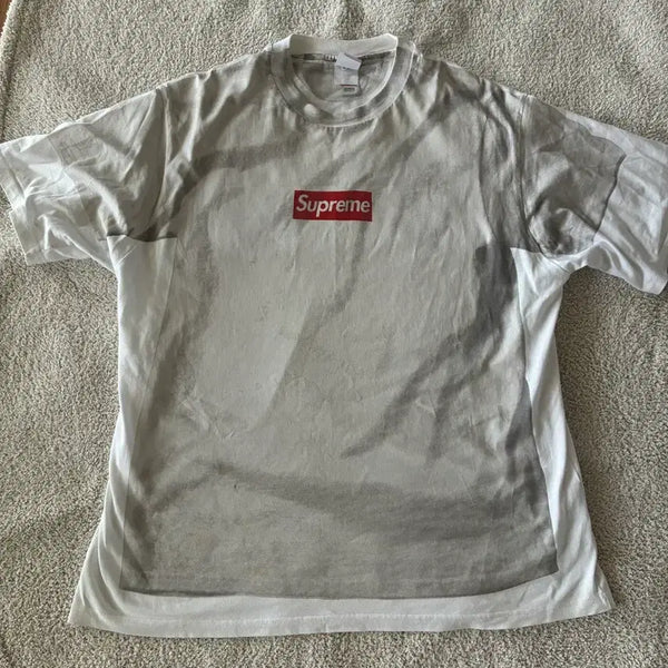 [BUNJANG] Supreme Maison Margiela Box Logo T-Shirt XL / 슈프림 마르지엘라 박스로고 xl