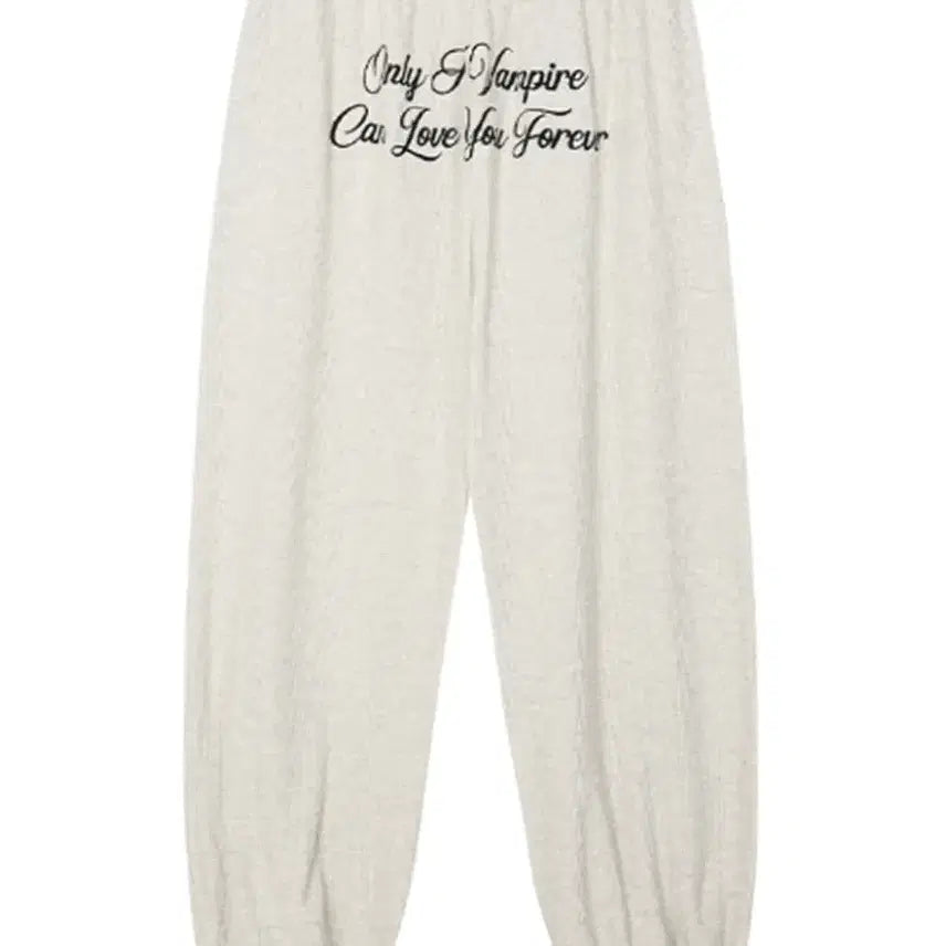 [BUNJANG] Mysterious Hotel WFLE Over Wide Pants [Ivory] / 미스테리어스호텔 / WFLE OVER WIDE PT [IVORY]