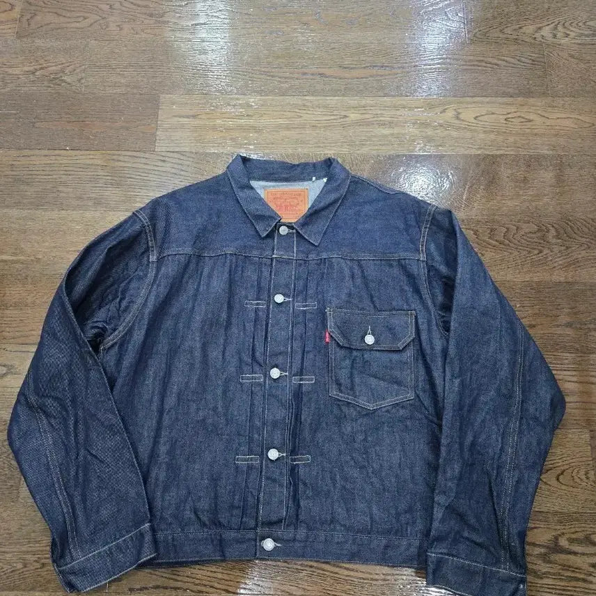 [BUNJANG] Levi's Vintage Clothing (LVC) 1st Generation Denim Jacket Size 48 / LVC 1세대 데님자켓 48사이즈 tback