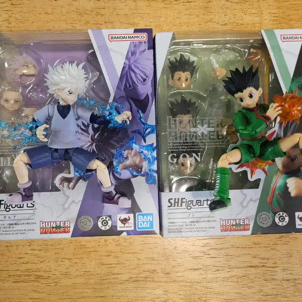 [BUNJANG] Bandai Tamashii Nations S.H.Figuarts Gon Freecss & Killua Zoldyck Action Figures / shf 헌터x헌터 곤&키르아