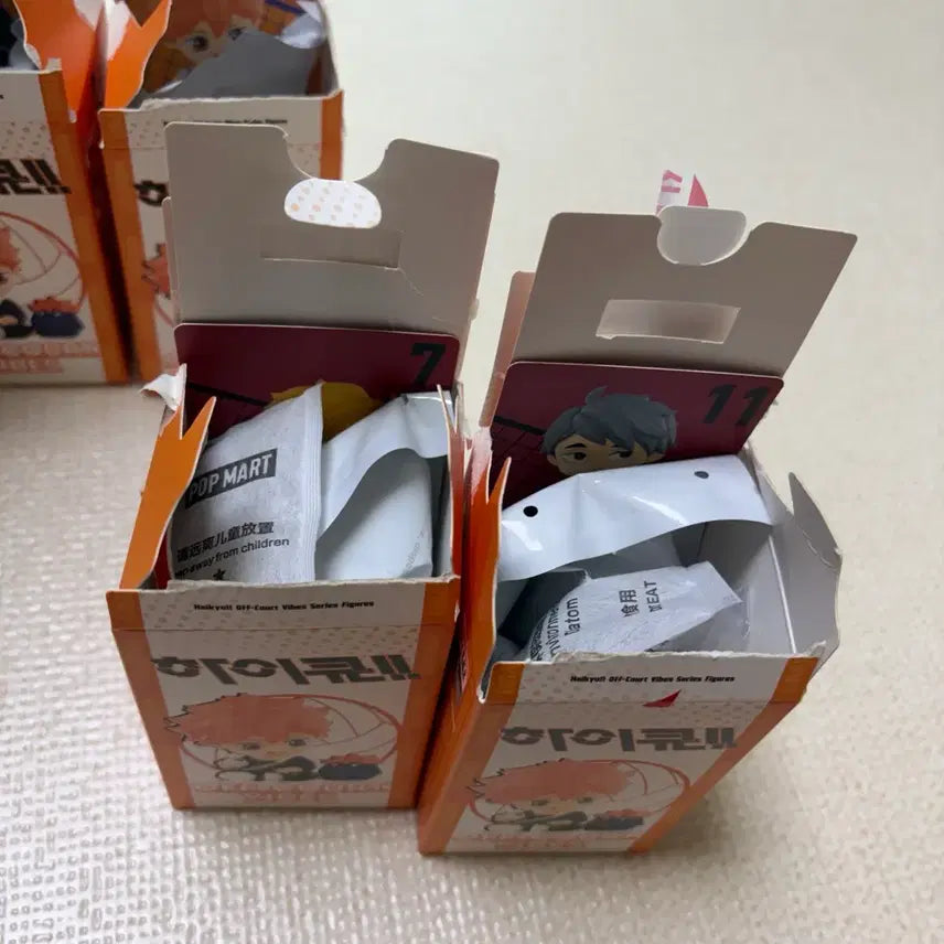 [BUNJANG] Haikyuu Pop Mart Resting Time Osamu & Atsumu Miya Twins Bundle Set / 하이큐 팝마트 쉬는시간 오사무 아츠무 미야쌍둥이 일괄 판매합니다