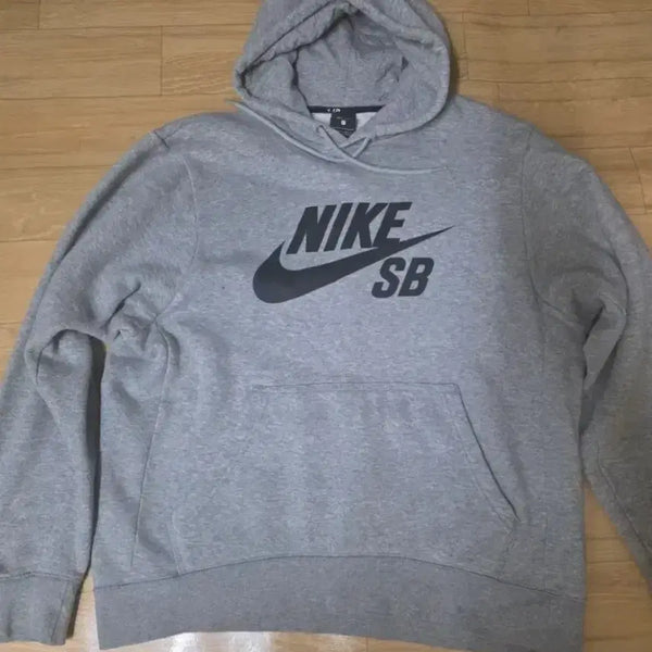 [BUNJANG] Nike Winter Hoodie Grey L (95) Unisex / 나이키 겨울  후드티 그레이. L 95 공용.상태좋아요가슴둘레105cm