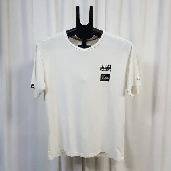 [BUNJANG] Dynafit Men's Short Sleeve T-Shirt White Size 95 / 23년 다이나핏 남성 반팔 티셔츠 95 오일장 0331