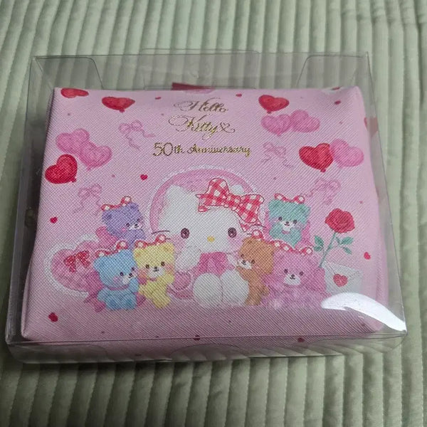 [BUNJANG] Hello Kitty 50th Anniversary Mini Square Pouch / 헬로키티 50주년 미니 사각 파우치 hello kitty 산리오