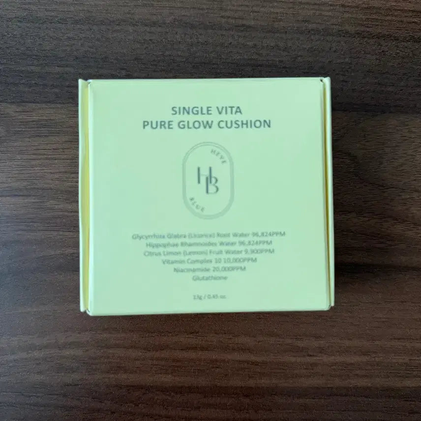 [BUNJANG] Hevblue Single Vita Pure Glow Cushion 17, 19 / 헤브블루 싱글비타 글로우 쿠션 1719호