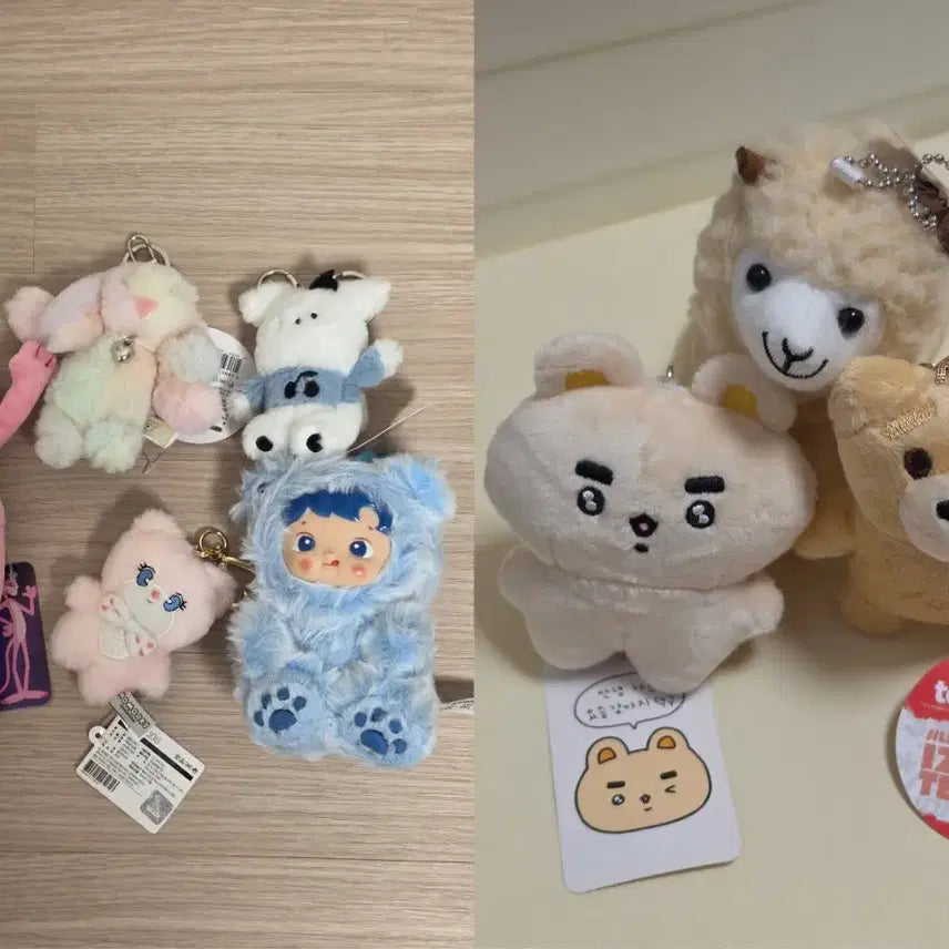 [BUNJANG] Keyring Doll Bundle Set / [네고칼차단] 키링인형 일괄