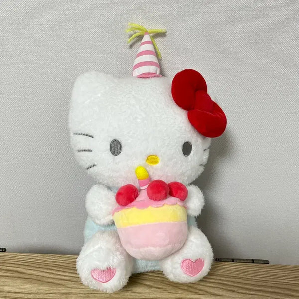 [BUNJANG] Sanrio Hello Kitty Birthday Plush Toy / 산리오 헬로키티 생일축하 인형
