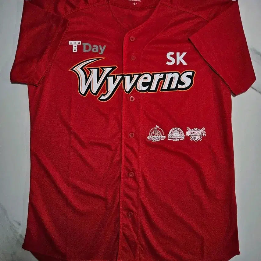 [BUNJANG] SK Wyverns Signed Event Jersey / SK 와이번스 싸인 이벤트 유니폼