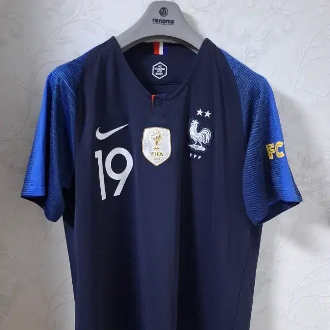[BUNJANG] Nike France National Team 2018 World Cup Champions Commemorative Jersey - Navy/Blue - XXL / 나이키 프랑스 국가대표 2018 월드컵 우승기념 유니폼 2XL