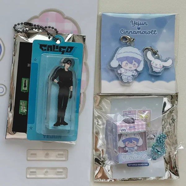 [BUNJANG] Playvejun Acrylic Charm Keychain + Miniature Keychain + Main Set Acrylic Keychain / 예준 뿌아크릴참키링+미니어처키링+본쌥아크릴키링 플레이브