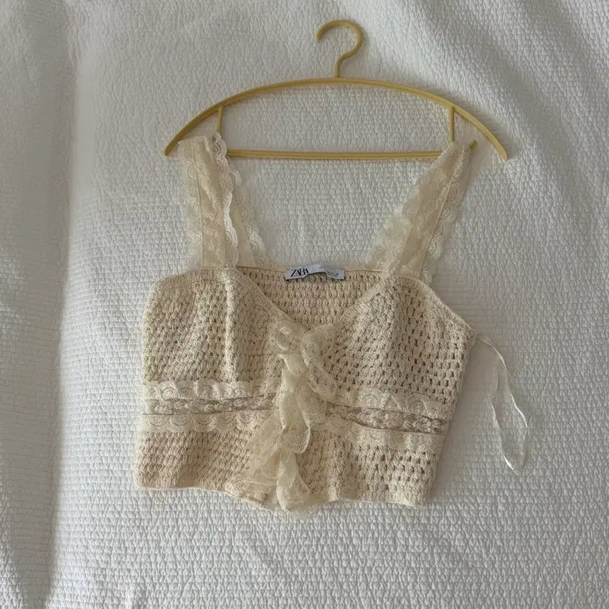 [BUNJANG] Zara Knit Sleeveless Top / 자라 니트 나시
