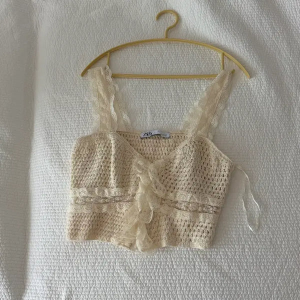 [BUNJANG] Zara Knit Sleeveless Top / 자라 니트 나시