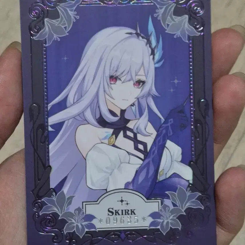 [BUNJANG] Genshin Impact Skirk Shanghai FES Special POB Photocard / 원신 스커크 fes 상하이 특전 포카