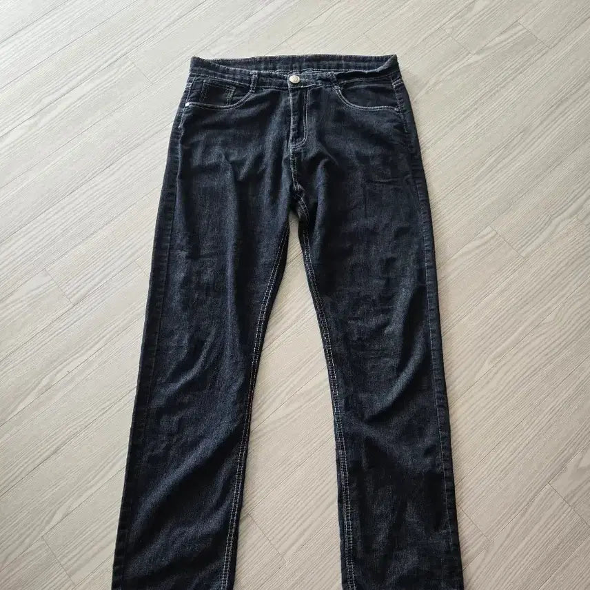 [BUNJANG] Lee Men's Dark Denim Slim Fit Jeans / 남성  Lee 청바지 어두운 데님 슬림핏