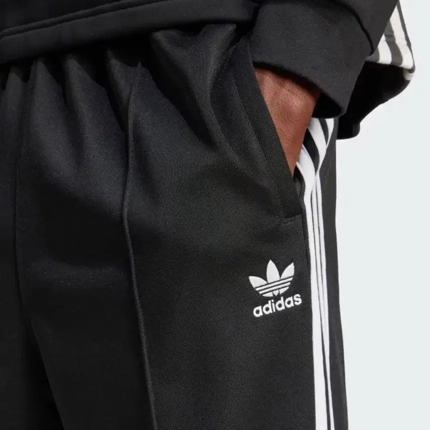 [BUNJANG] Adidas Firebird Baggy Track Pants Black / 아디다스 파이어버드 배기 트랙 팬츠 블랙 - KR 사이즈 XXL 2XL