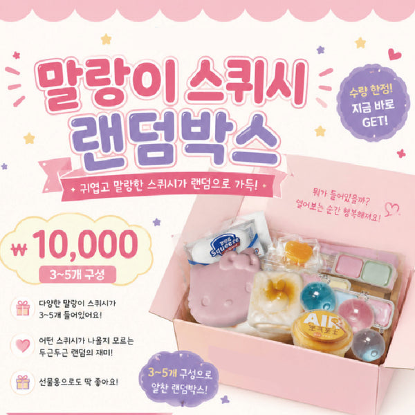 [BUNJANG] Slime Random Box Squishy Slime / 랜박)) 슬랑이 말랑이 스퀴시 슬라임
