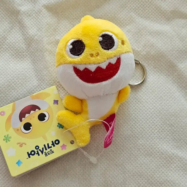 [BUNJANG] Baby Shark Pinkfong Doll Keychain for School Bag / 아기상어 핑크퐁 인형 키링 등원가방고리 새상품