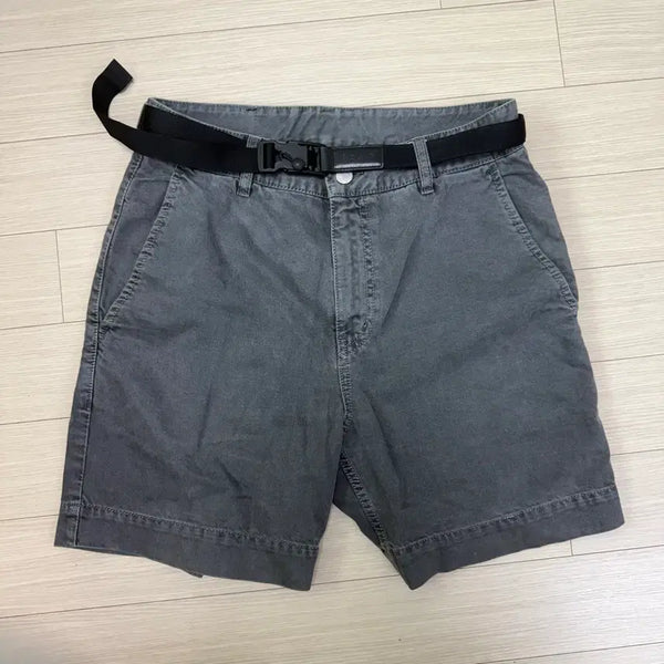 [BUNJANG] Solid Homme Denim Shorts Gray 46 / 솔리드옴므 데님 반바지 그레이 46