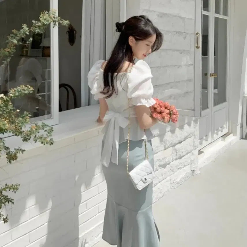 [BUNJANG] Moriroom Summer Skirt (Size S) / 새상품)모리룸 여름 스커트(s size)
