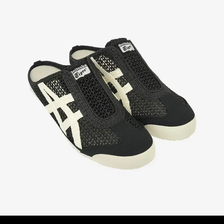 [BUNJANG] Onitsuka Tiger Mexico 66 Sabot Mule Milky Black Unisex / [새상품/정품] 오니츠카타이거 멕시코66 사봇 뮬/밀키블랙, 남여공용