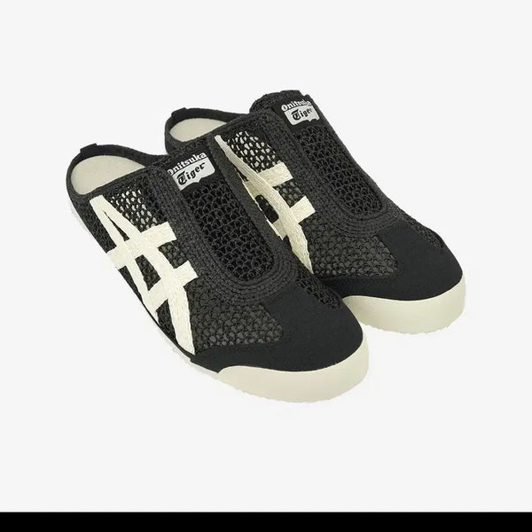 [BUNJANG] Onitsuka Tiger Mexico 66 Sabot Mule Milky Black Unisex / [새상품/정품] 오니츠카타이거 멕시코66 사봇 뮬/밀키블랙, 남여공용