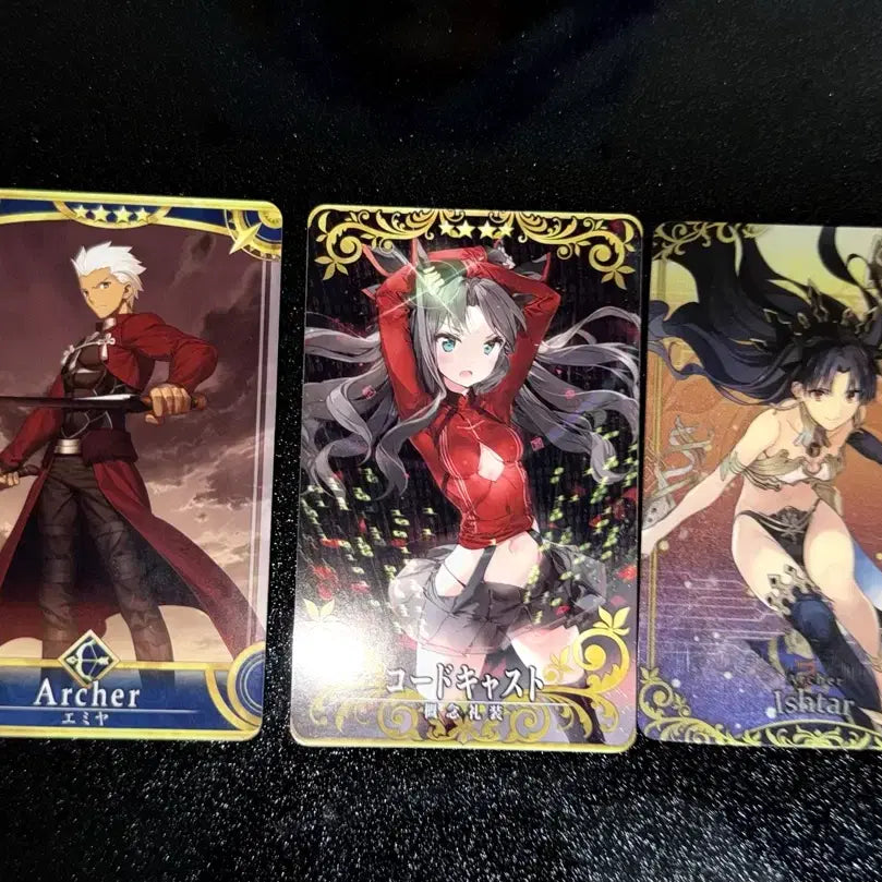 [BUNJANG] Fate/stay night Fate/Grand Order Emiya Archer Tohsaka Rin Ishtar Card / 페스나 페그오 에미야 아처 토오사카 린 이슈타르 카드 양도