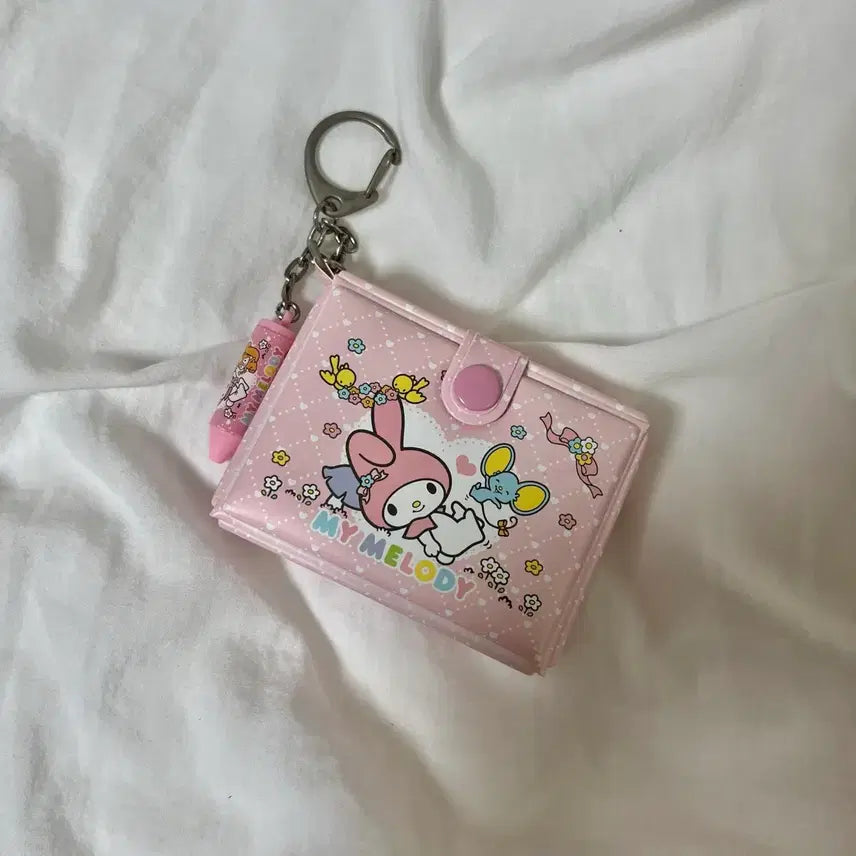 [BUNJANG] My Melody Box Accessory Case Keyring for AirPods / 마이멜로디 마멜 상자 박스 소품함 키링 에어팟 파우치