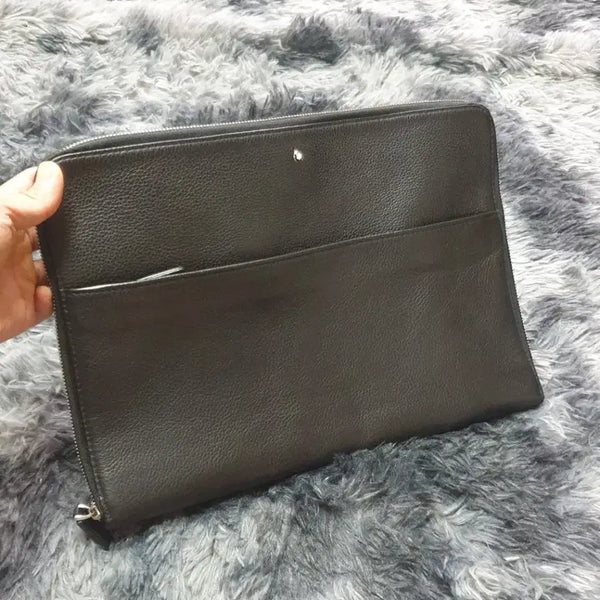 [BUNJANG] Montblanc Zipper Clutch Bag / 몽블랑 지퍼 클러치백