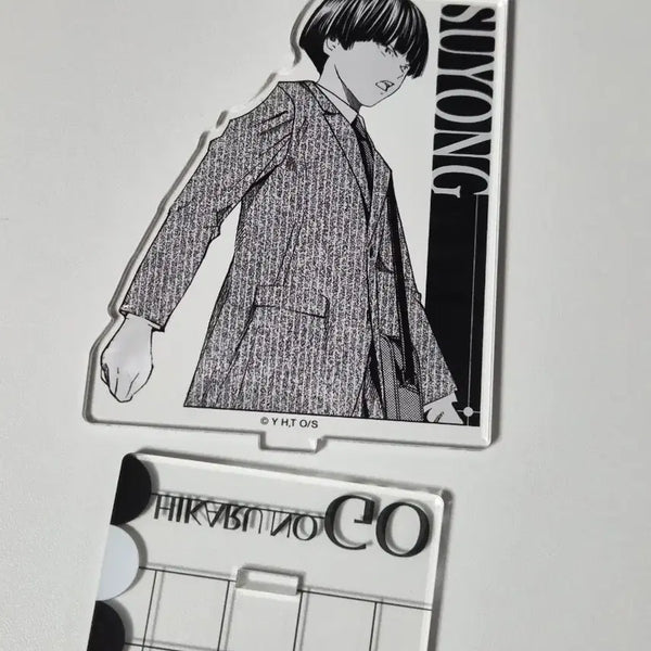 [BUNJANG] Hikaru no Go Original Art Exhibition Suieong Acrylic Stand / 고스트 바둑왕 히카루의 바둑 원화전 쿠지 홍수영 아크릴 스탠드